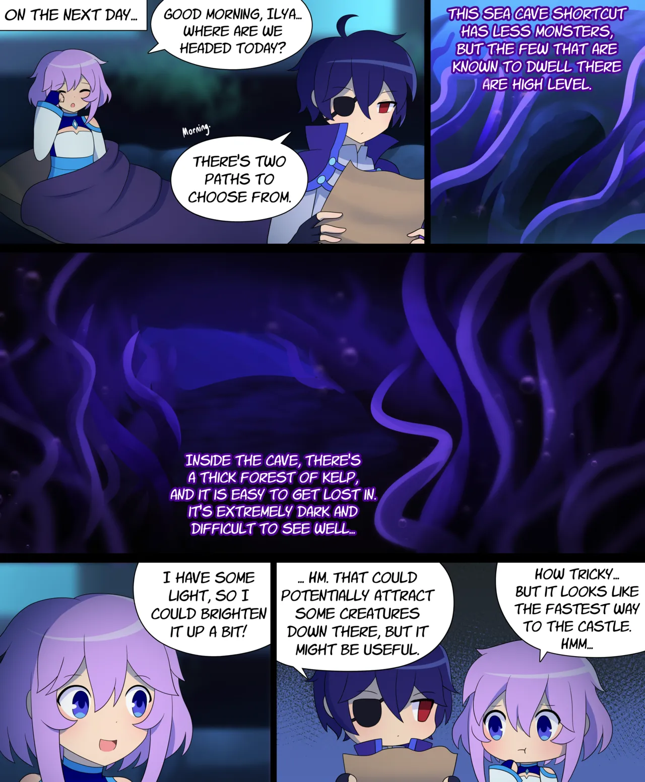Page 5 of Seraph Ascent Chapter 3 With Route C : DARK SEA CAV