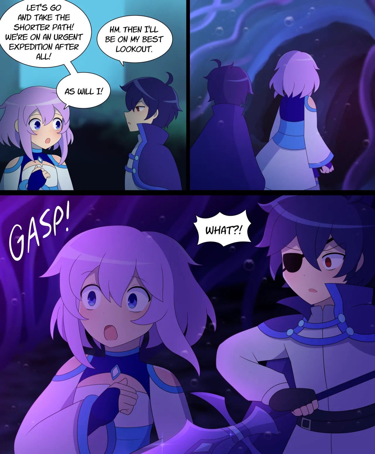 Page 8 of Seraph Ascent Chapter 3 With Route C : DARK SEA CAV