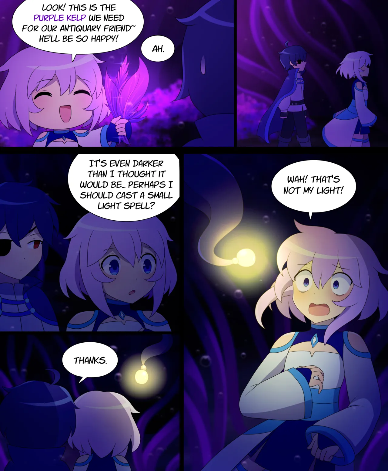Page 9 of [LAZZYSIN] Seraph Ascent Chapter 3 With Route C : DARK SEA CAV