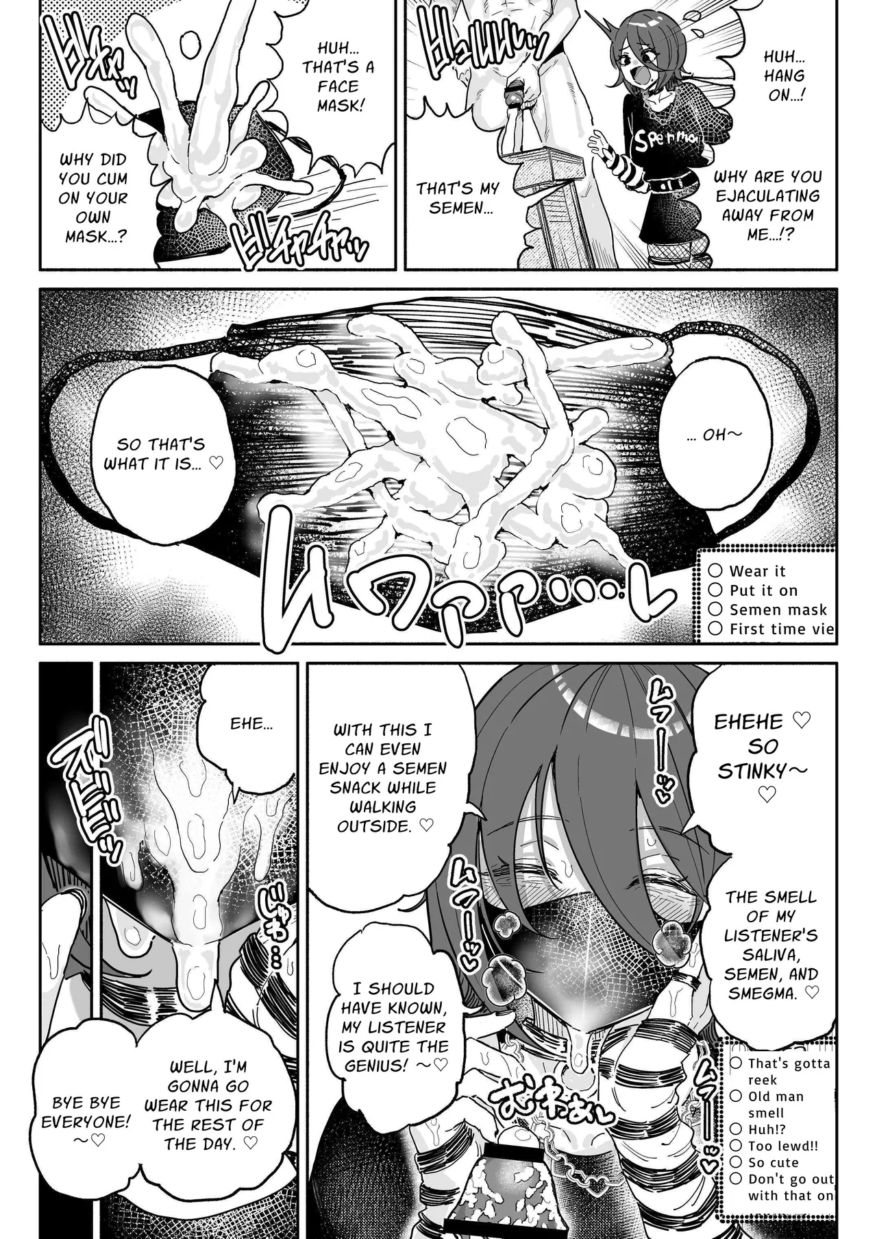 Chin Kagi Kei Haishinsha Isshuukan Chinkasu Zamen Seikatsu | Dick Sniffin' Tuber's 1 Week Smegma Ridden Cumlife - Page 10