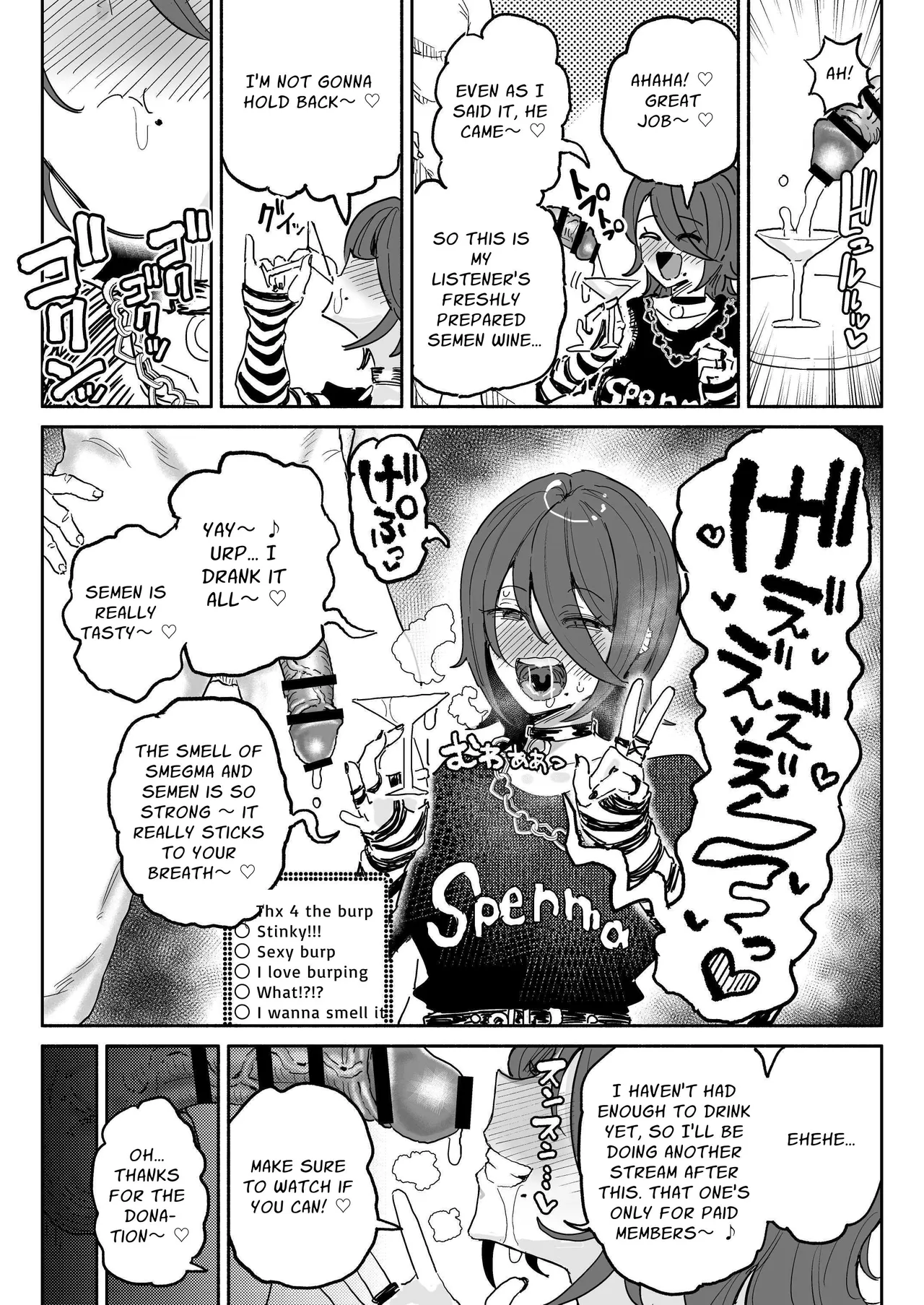 Chin Kagi Kei Haishinsha Isshuukan Chinkasu Zamen Seikatsu | Dick Sniffin' Tuber's 1 Week Smegma Ridden Cumlife - Page 6