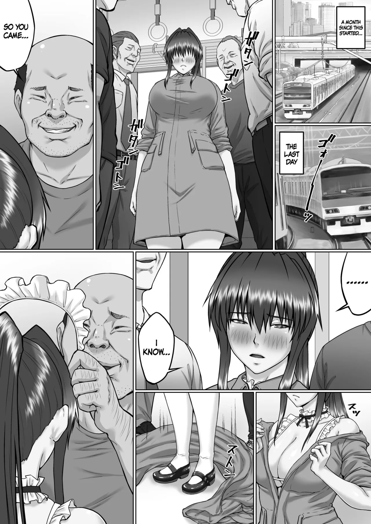 Page 19 of [ClimbCrown] Nakadashi Oji-san ni Nerawareta Mesu wa Nigeru Koto ga Dekinai ~Senaga Saki Hen Vol. 4~ | A Woman Can't Get Away After Being Targeted By This Horny Old Man ~Senaga Saki Vol.4~ (Kuro Beta Shuusei ver.Shuuroku) [English] {Doujins.com} [Decensored]