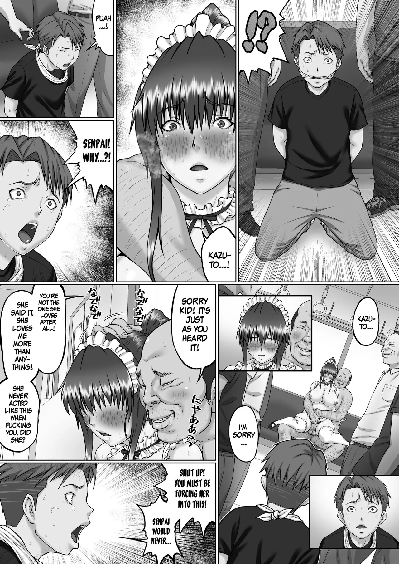 Nakadashi Oji-san ni Nerawareta Mesu wa Nigeru Koto ga Dekinai ~Senaga Saki Hen Vol. 4~ | A Woman Can't Get Away After Being Targeted By This Horny Old Man ~Senaga Saki Vol.4~ - Page 40