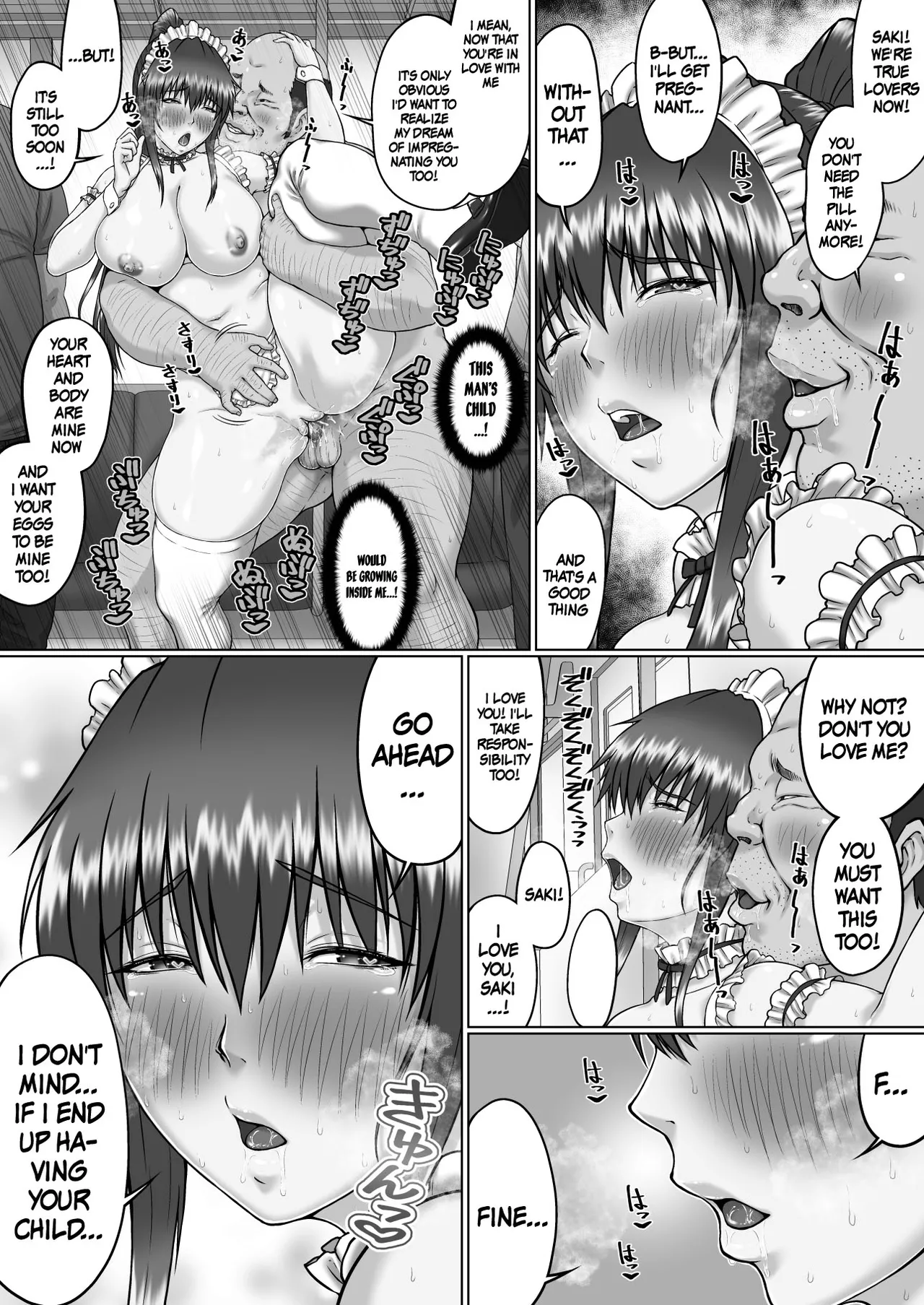 [ClimbCrown] Nakadashi Oji-san ni Nerawareta Mesu wa Nigeru Koto ga Dekinai ~Senaga Saki Hen Vol. 4~ | A Woman Can't Get Away After Being Targeted By This Horny Old Man ~Senaga Saki Vol.4~ (Kuro Beta Shuusei ver.Shuuroku) [English] {Doujins.com} [Decensored] page 44 original parody - big breasts netorare hentai manga - read online free