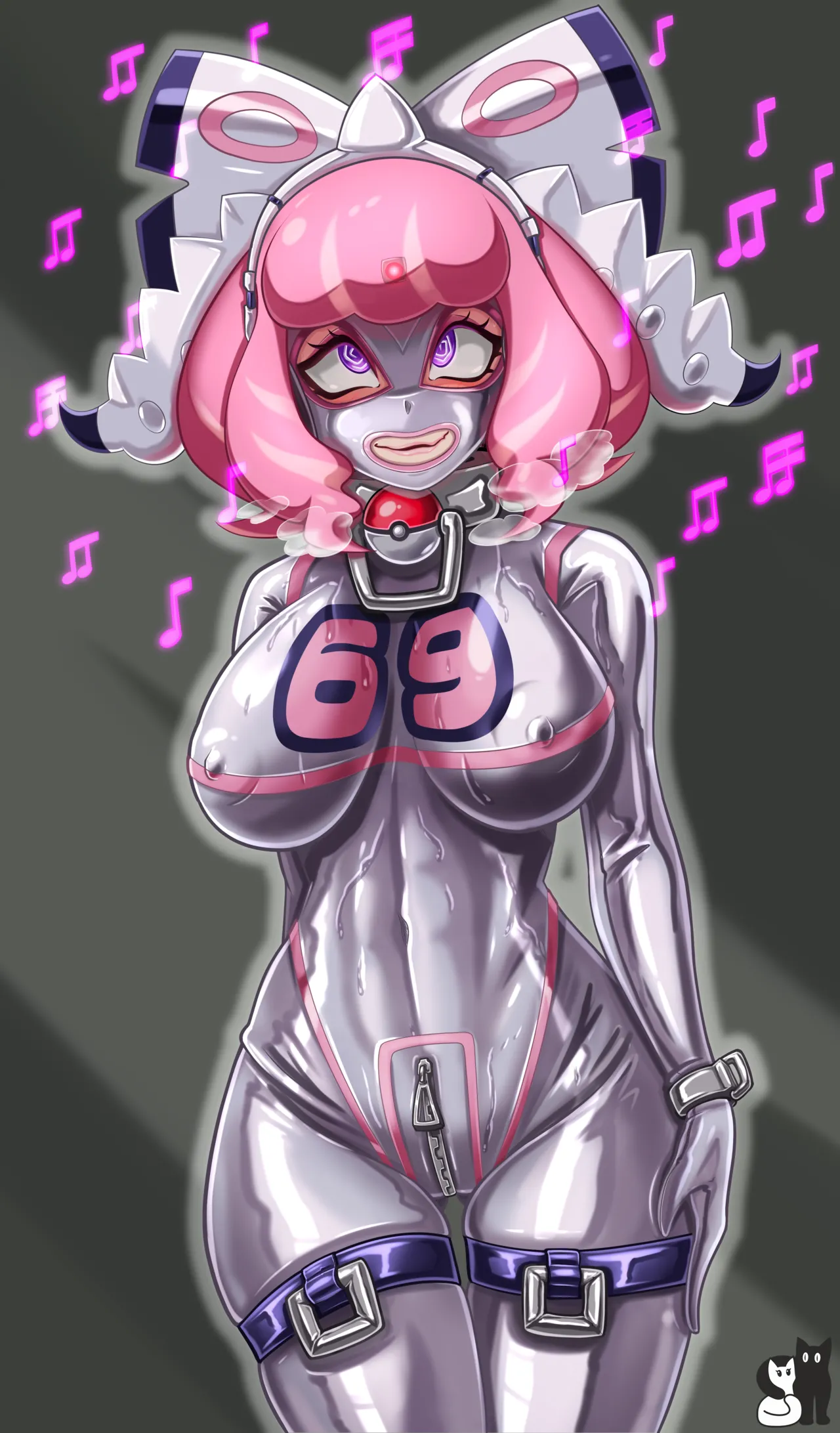 Rosvo's Drawings of June 2025 page 29 featuring rei ayanami pokemon parody - elf unusual pupils hentai manga - read online free