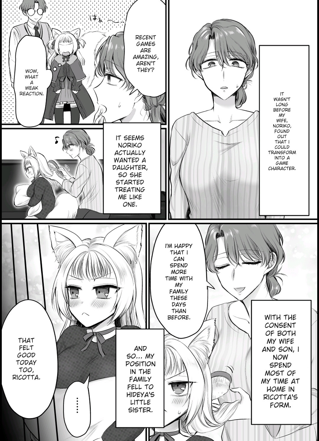 Genjitsu Douki Gacha 2 page 36 original parody - father gender bender hentai manga - read online free