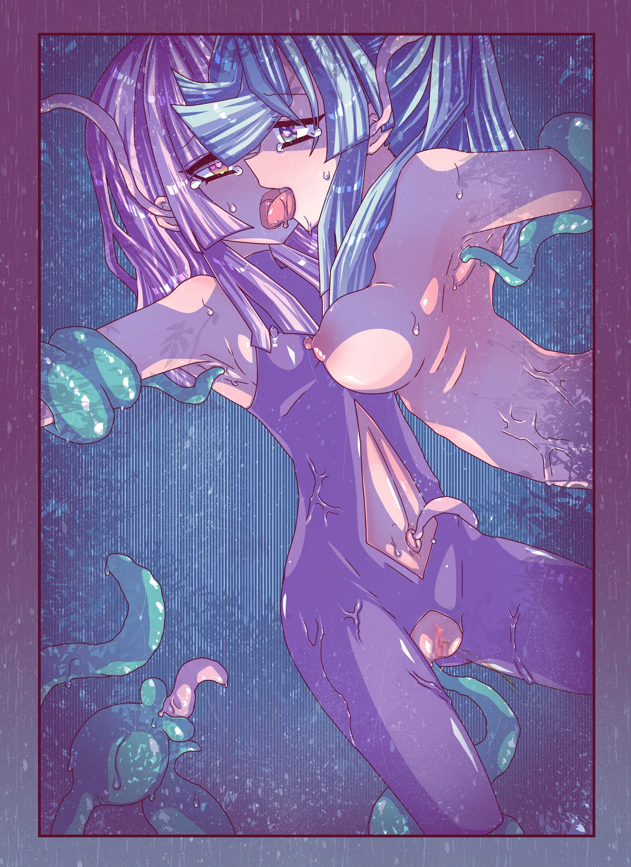 [Kakuran Operetta] Zassou Kari-chan 2nin Ko-cho Pero Kusuguri Haiboku page 54 original parody - females only tickling hentai manga - read online free