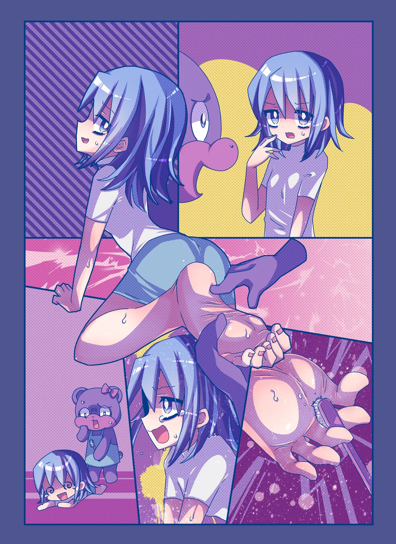 Kenzen! Ko-cho Pero Comic 3 page 25 original parody - tickling full color hentai manga - read online free