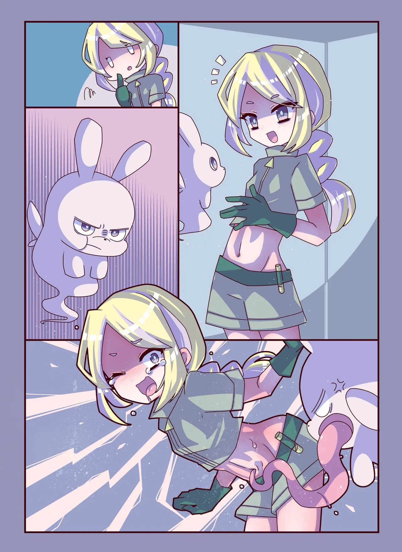 Kenzen! Ko-cho Pero Comic 3 page 35 original parody - tickling full color hentai manga - read online free