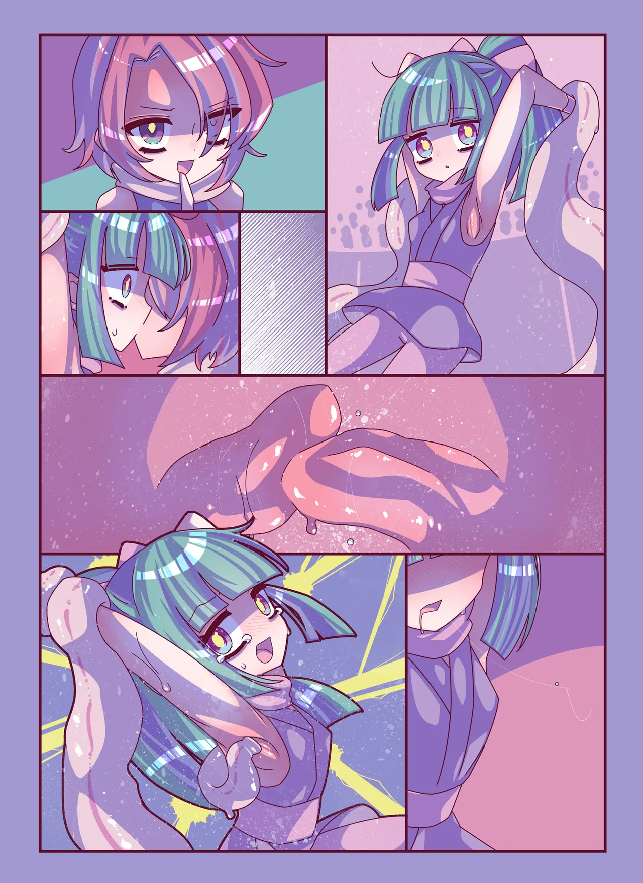 Kenzen! Ko-cho Pero Comic 3 page 42 original parody - tickling full color hentai manga - read online free