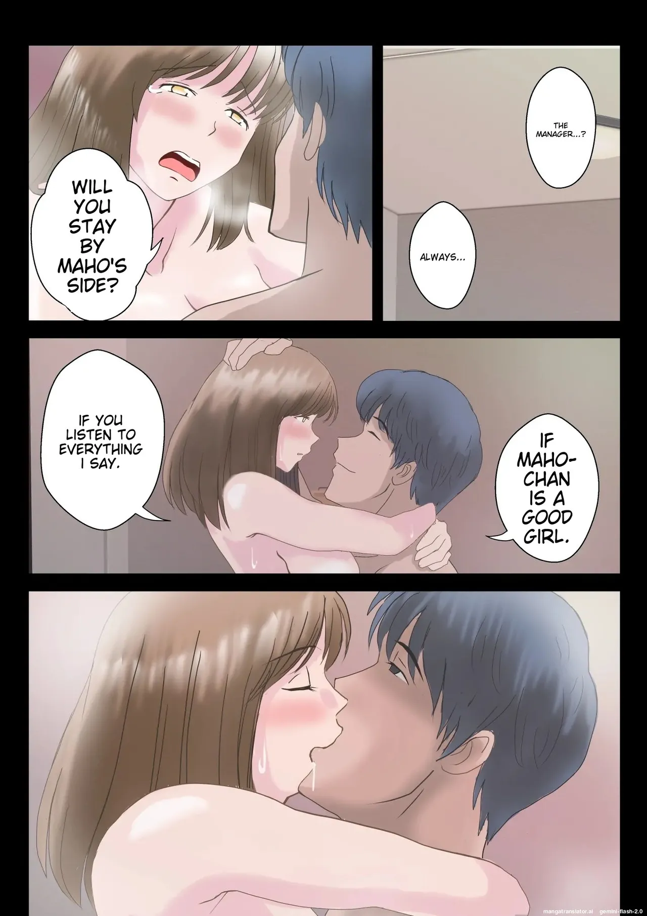 Ano Hi no Kimi wa, Mou Inai. page 65 original parody - kissing leg lock hentai manga - read online free