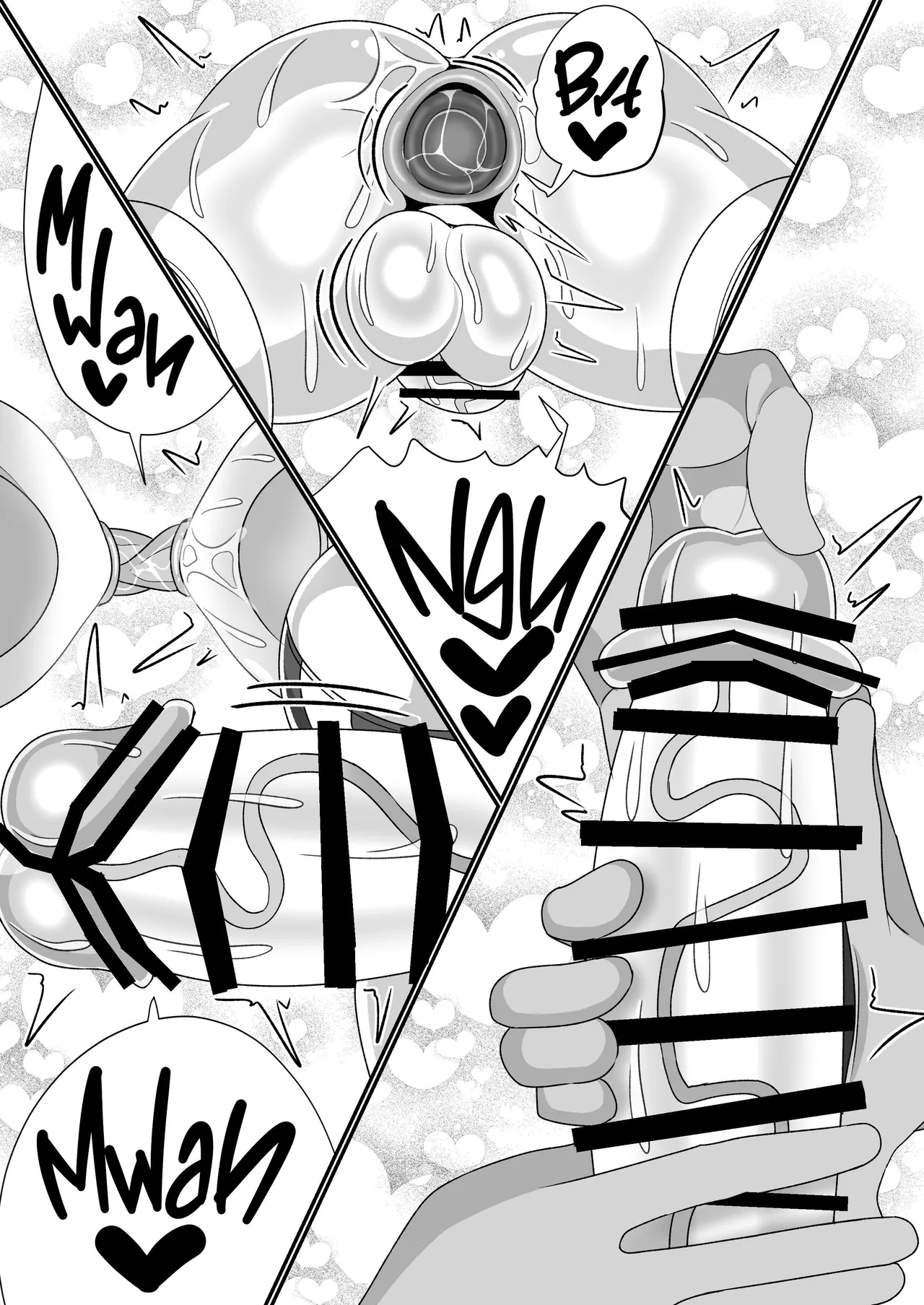 Futanari Seijo Shasei Kinshirei | Dick Slingin' Saintess page 51 original parody - futanari kissing hentai manga - read online free