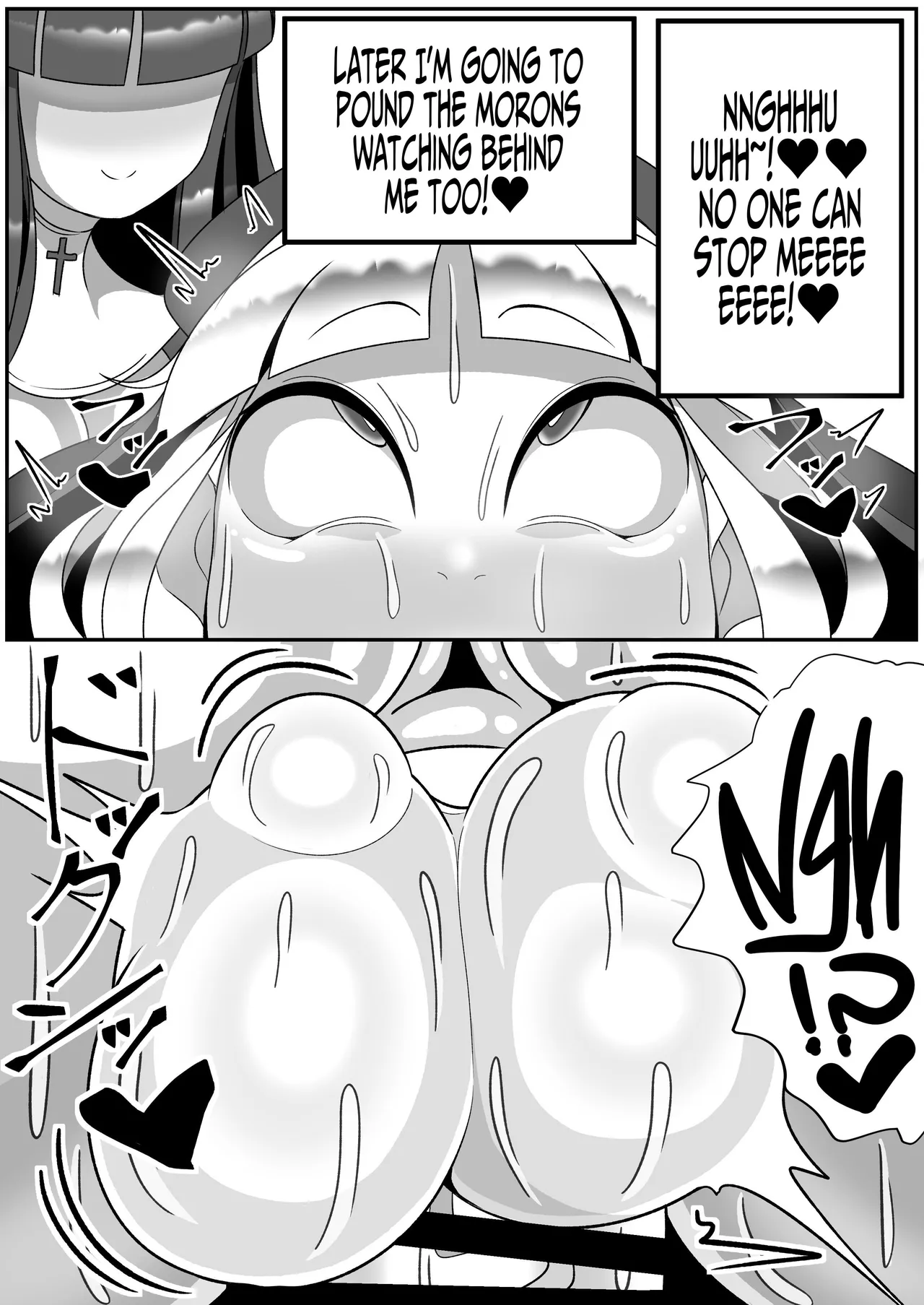Futanari Seijo Shasei Kinshirei | Dick Slingin' Saintess - Page 59