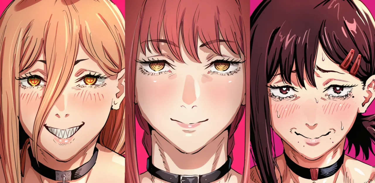 Minto4545【174】 page 25 featuring kobeni higashiyama chainsaw man parody - ai generated hentai manga - read online free