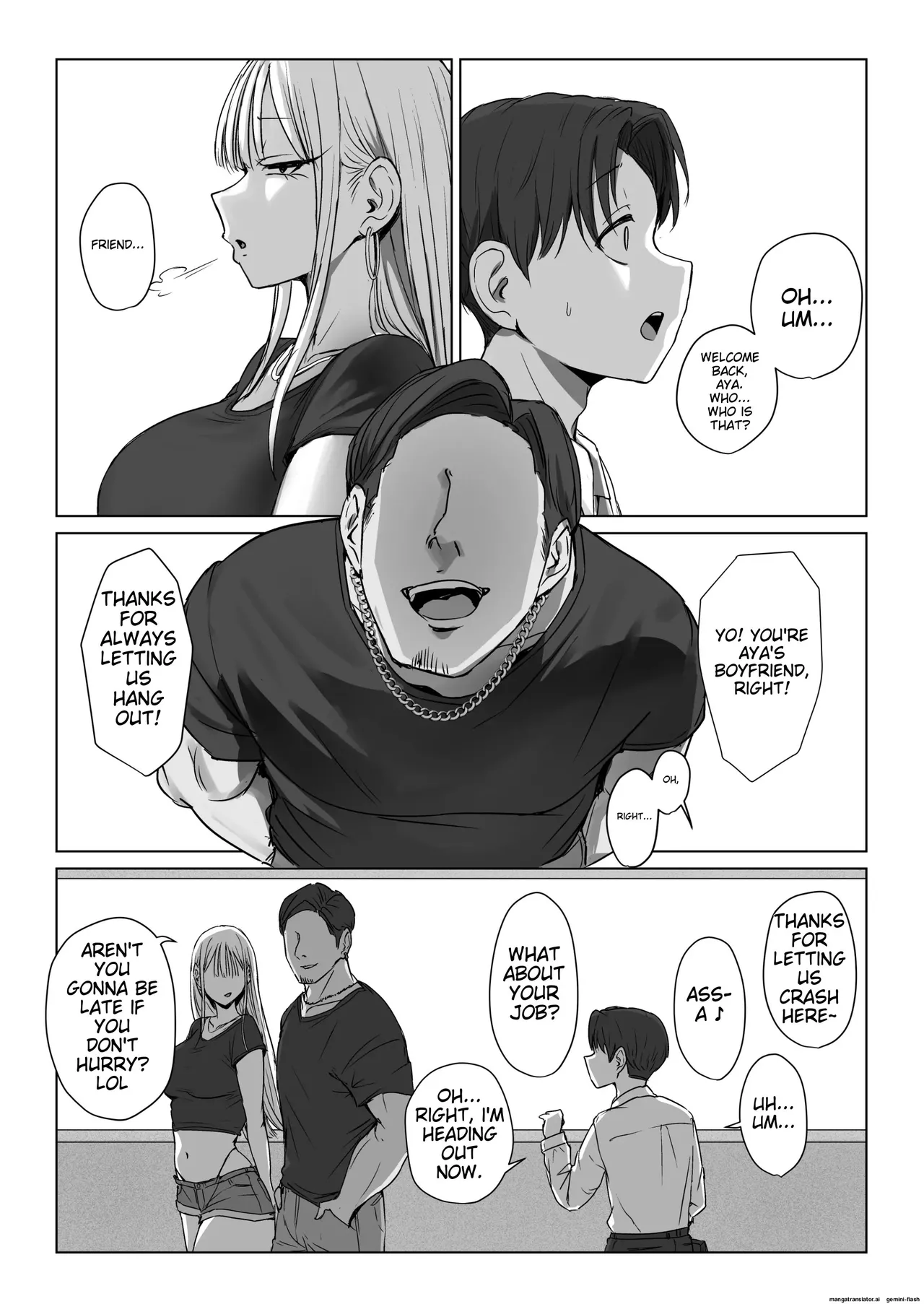 Boku no Kanojo wa, Boku to wa Sex Shitakunai page 44 original parody - kissing leg lock hentai manga - read online free