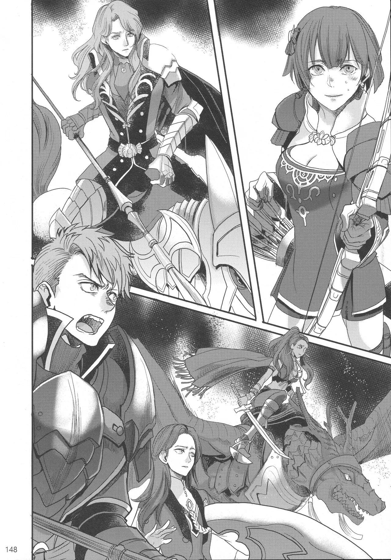 BLACKBERRY & RED RASPBERRY page 147 featuring byleth eisner fire emblem parody - cunnilingus fingering hentai manga - read online free
