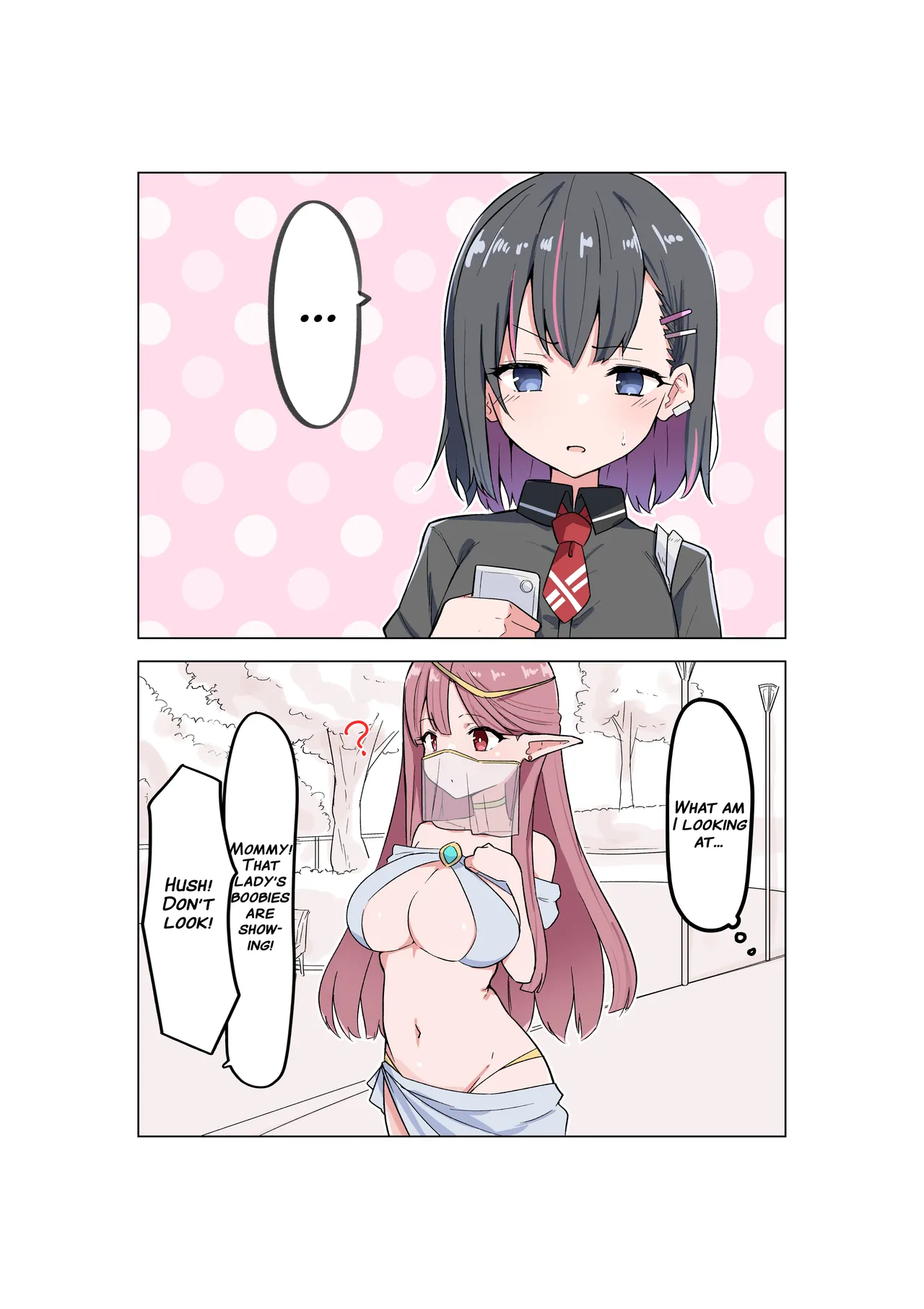 Doukyo Elf | Live-in Elf - Page 1