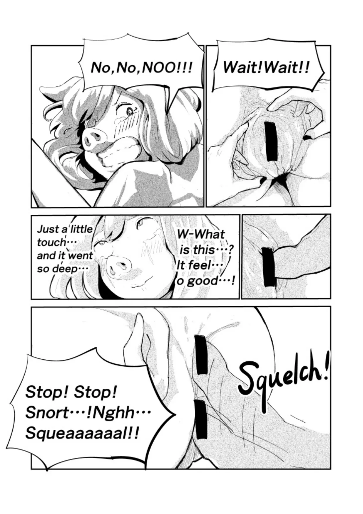 R-18 豚化「キミは今日から豚魔族 第2話」英語版含む page 33 original parody - transformation pig girl hentai manga - read online free