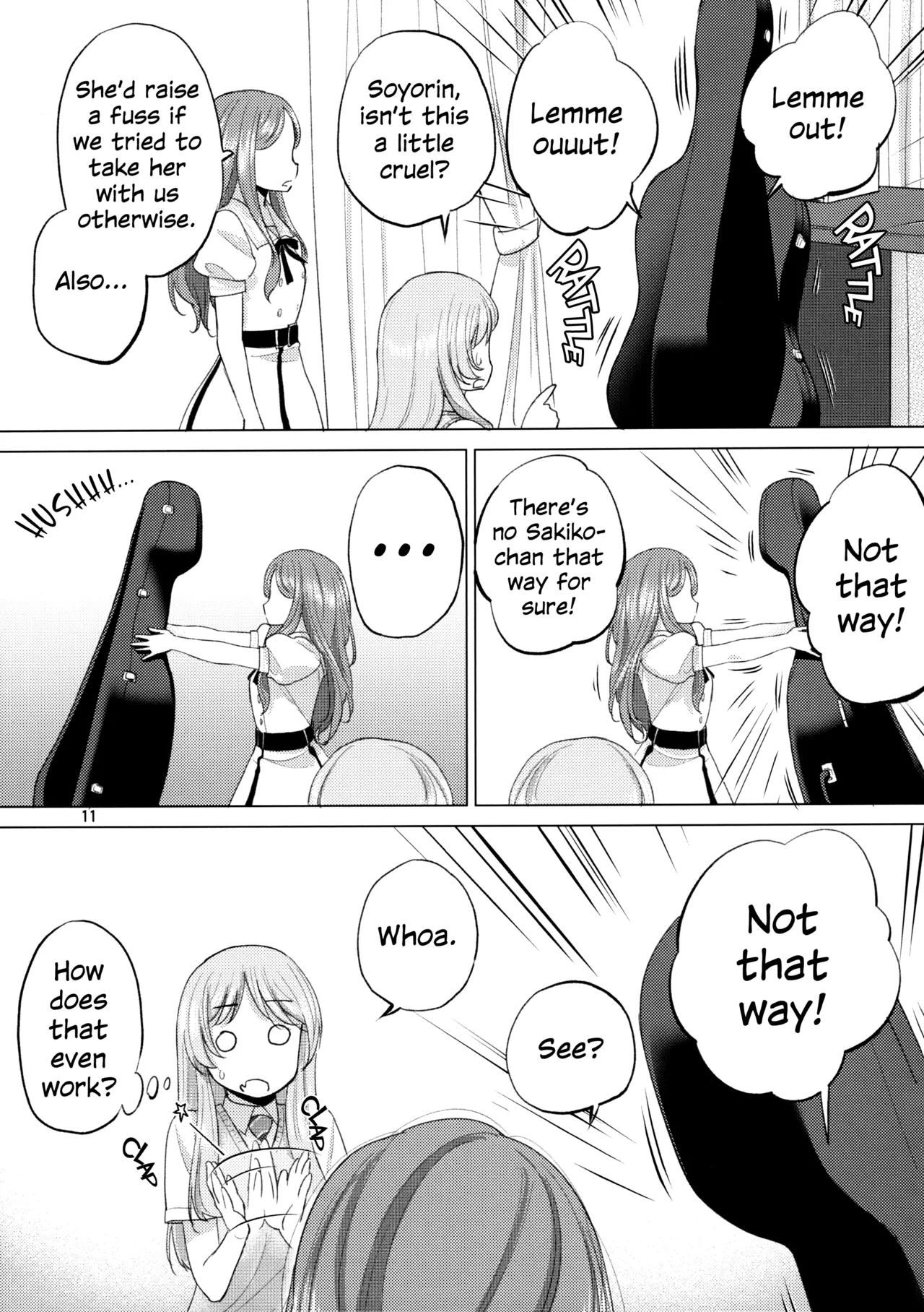 Olga Booze page 10 featuring anon chihaya bang dream parody - kissing females only hentai manga - read online free