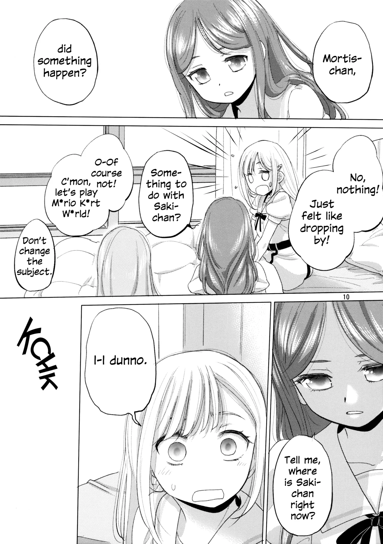 Olga Booze page 9 featuring anon chihaya bang dream parody - kissing females only hentai manga - read online free