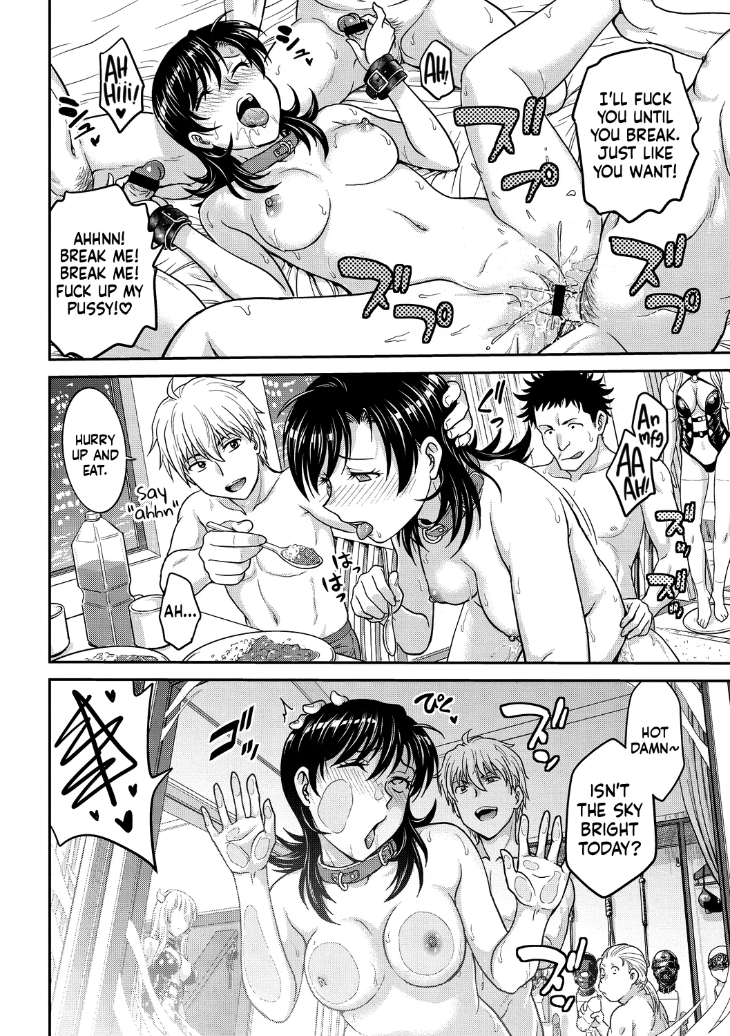 Hitozuma Saichoukyou Nisshi page 204 - squirting milf hentai manga - read online free