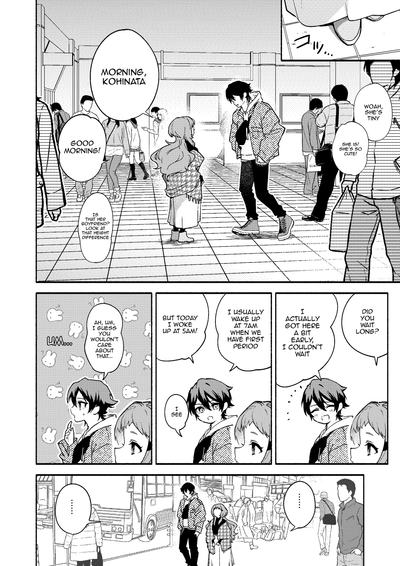 Page 4 of [Sakida Shoten (Sakida Saki)] Mako-senpai ni Taberareru. ~Chiisakute Dekkai Ama Sado Senpai ni Otosareru~ | Eaten By Mako-senpai ~Falling To A Tiny But Huge Sadist Senpai~ [English] {Doujins.com} [Digital]