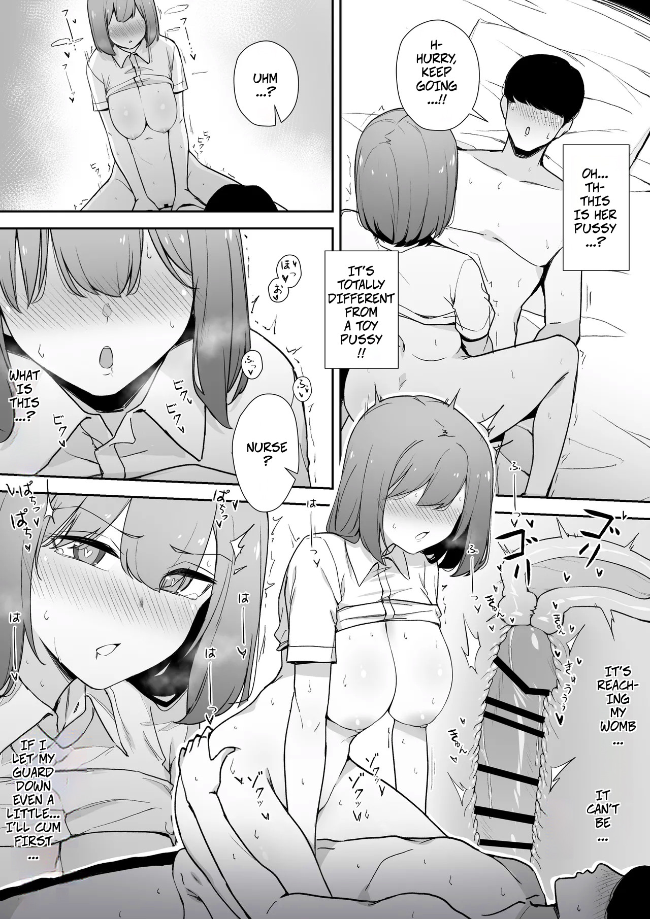 My Nurse Takes Care of My Sexual Needs With A Disgusted Look On Her Face page 11 original parody - big breasts nurse hentai manga - read online free