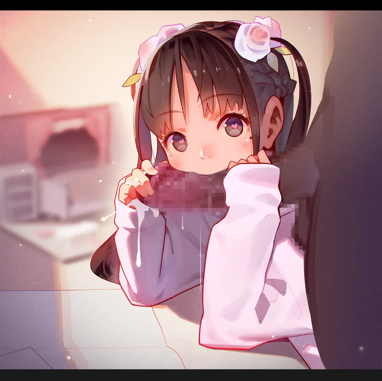 Otoko de asobu mesugaki-chan tachi illustration set 2020-2023 page 135 - full color dark skin hentai manga - read online free