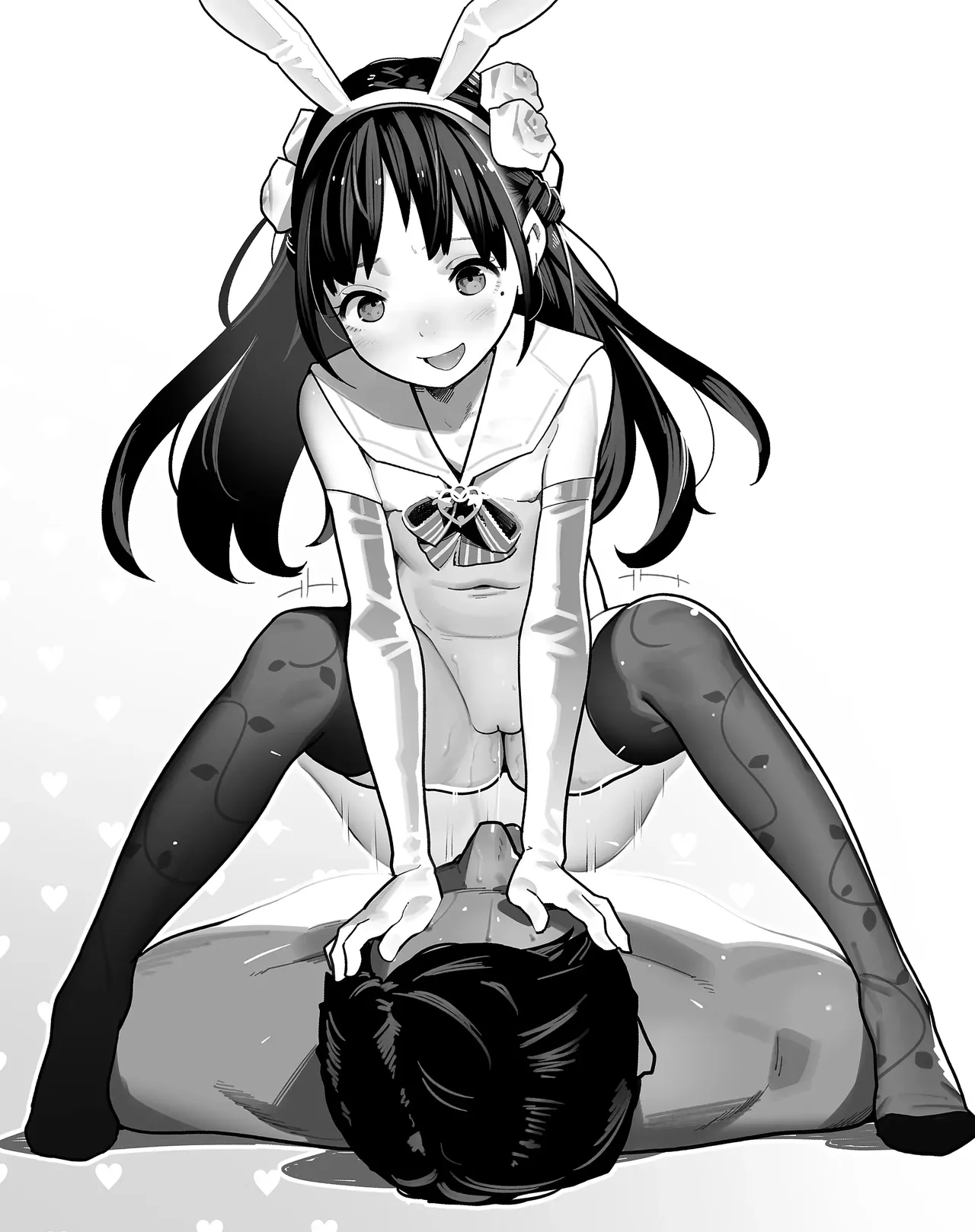 Otoko de asobu mesugaki-chan tachi illustration set 2020-2023 page 156 - full color dark skin hentai manga - read online free