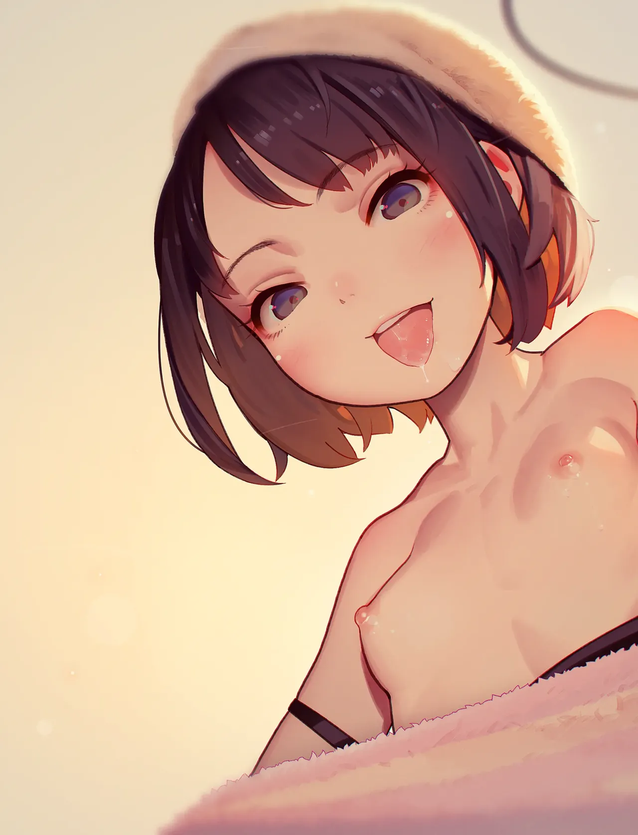 Otoko de asobu mesugaki-chan tachi illustration set 2020-2023 page 189 - full color dark skin hentai manga - read online free