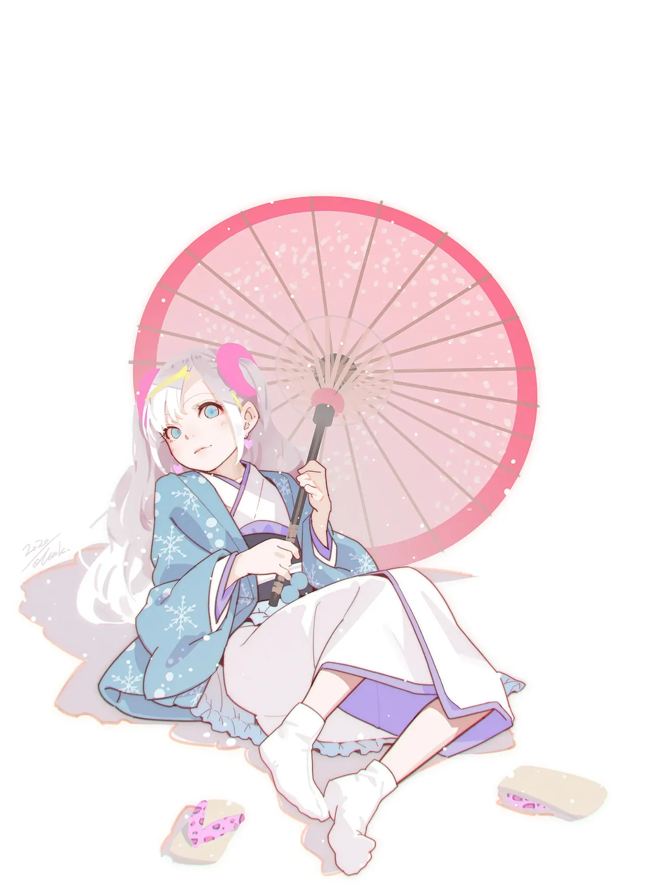 Otoko de asobu mesugaki-chan tachi illustration set 2020-2023 page 198 - full color dark skin hentai manga - read online free