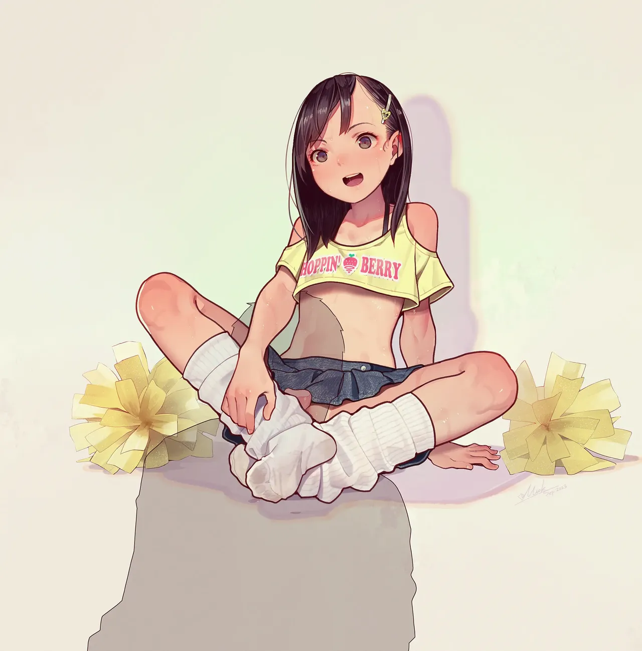 Otoko de asobu mesugaki-chan tachi illustration set 2020-2023 page 231 - full color dark skin hentai manga - read online free