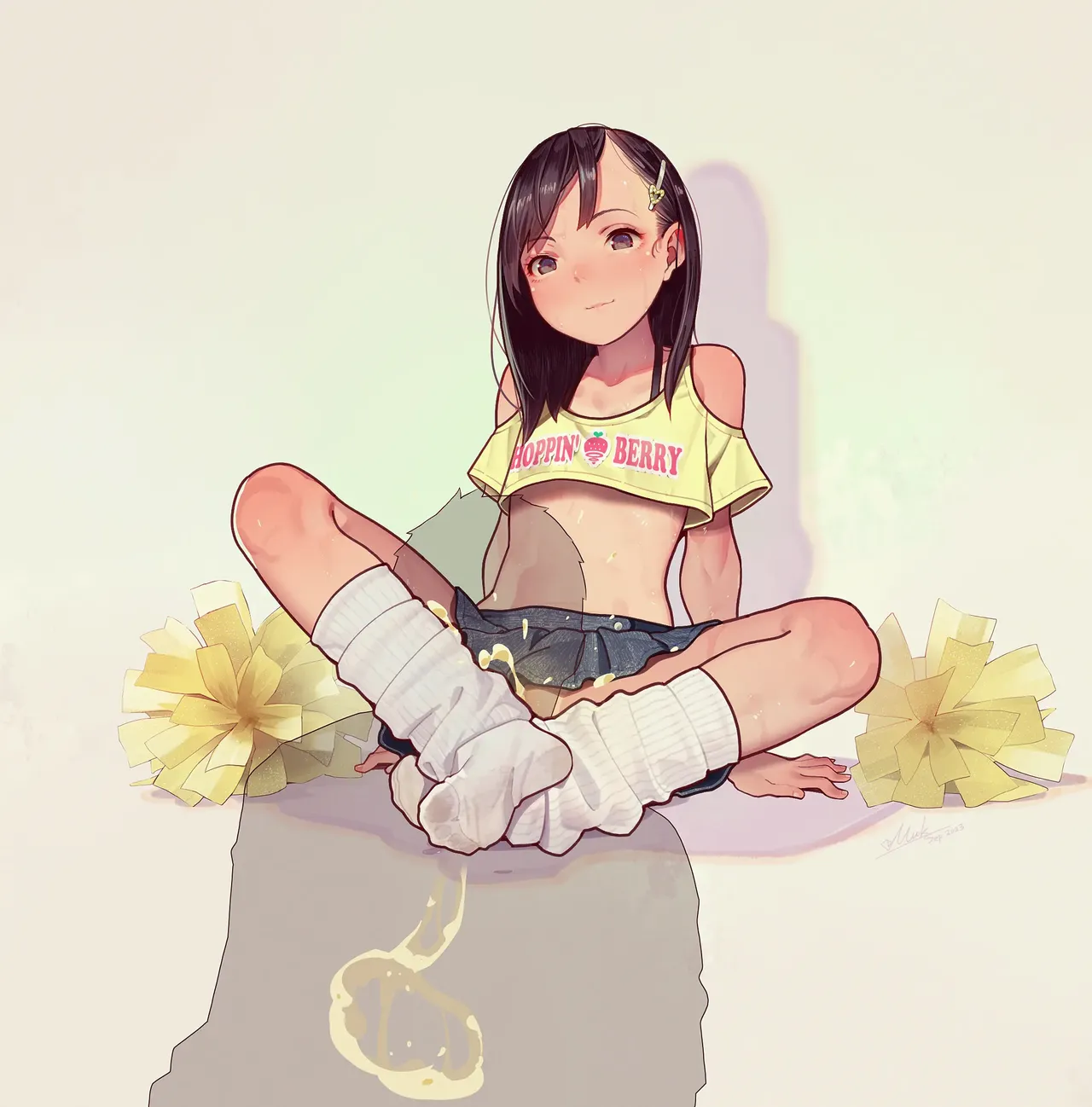 Otoko de asobu mesugaki-chan tachi illustration set 2020-2023 page 232 - full color dark skin hentai manga - read online free