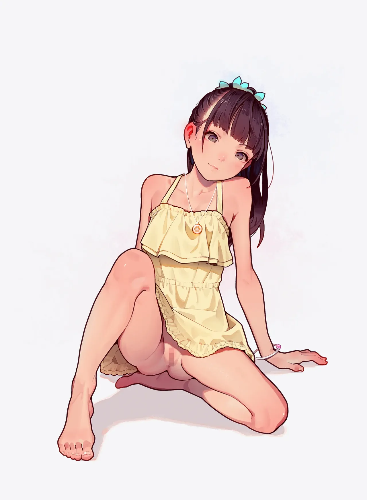 Otoko de asobu mesugaki-chan tachi illustration set 2020-2023 page 367 - full color dark skin hentai manga - read online free