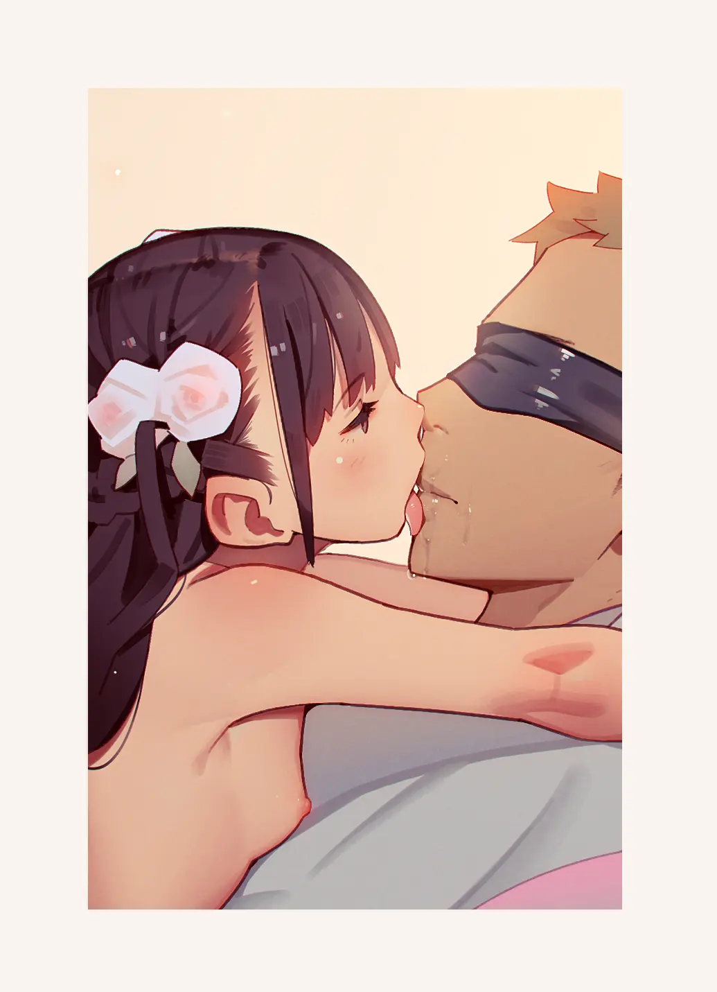 Otoko de asobu mesugaki-chan tachi illustration set 2020-2023 page 64 - full color dark skin hentai manga - read online free