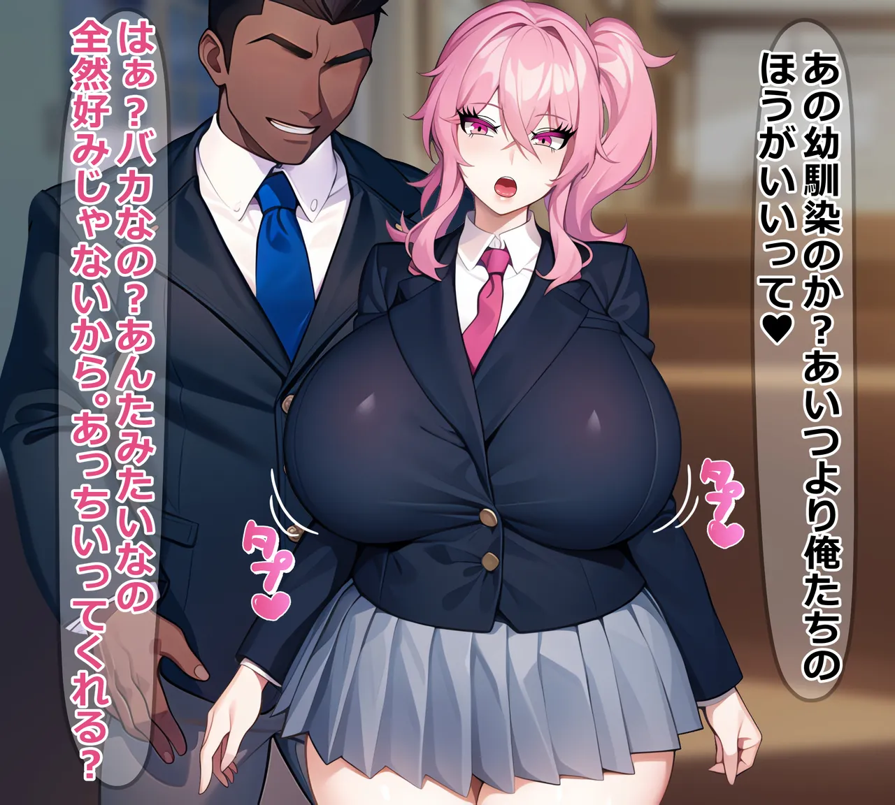 寝取られやすい爆乳幼馴染 - Page 12