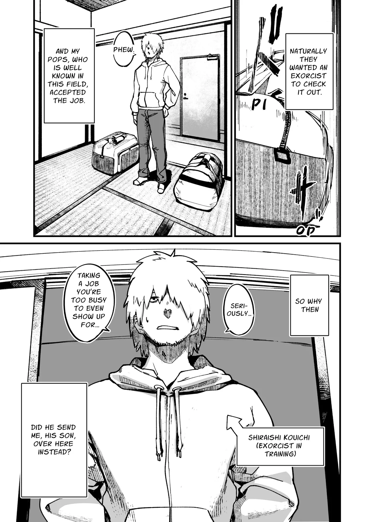 Jibakurei-chan wa Oppai ga Yowai. - Page 5