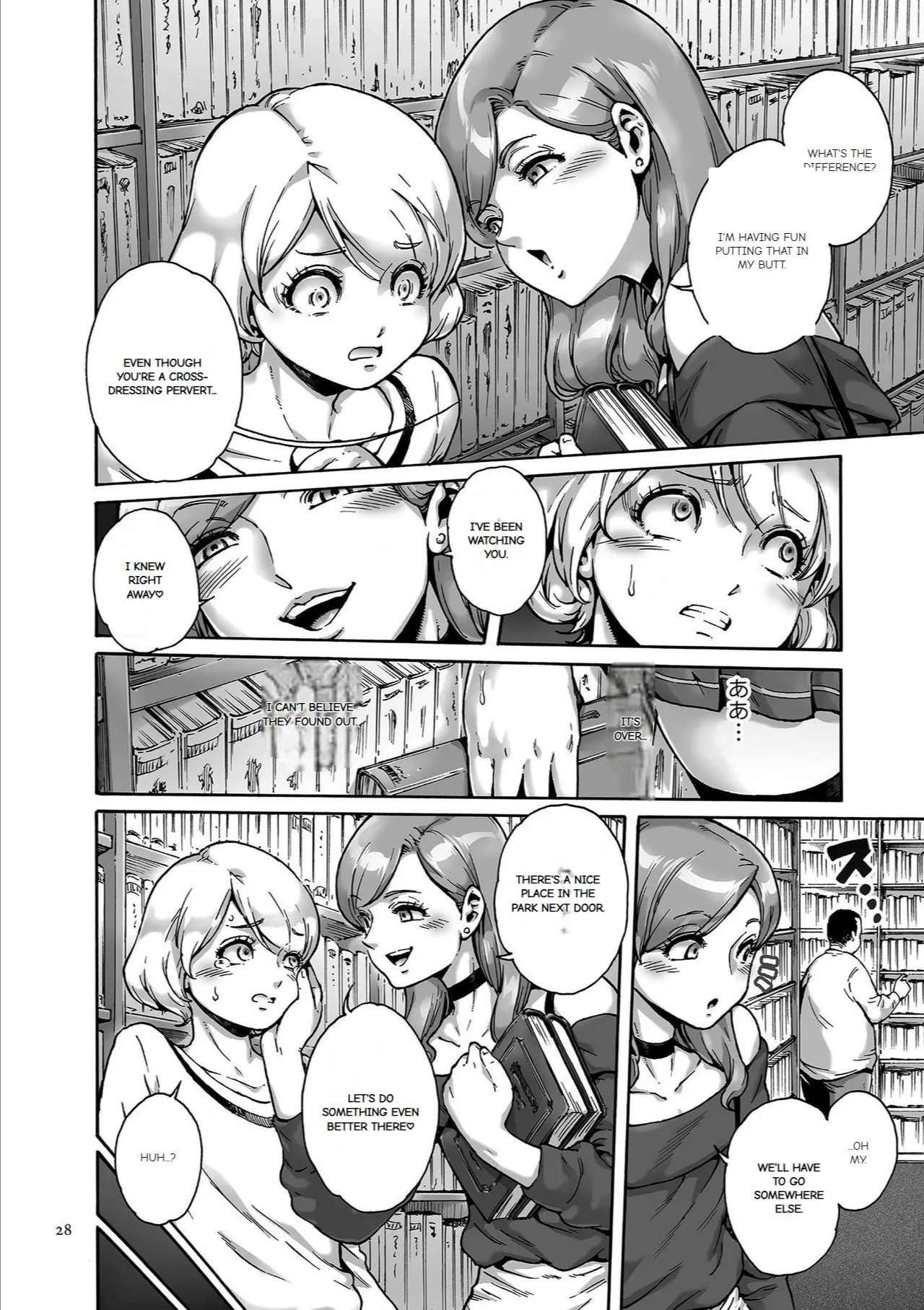 Onoko to. page 27 - garter belt group hentai manga - read online free