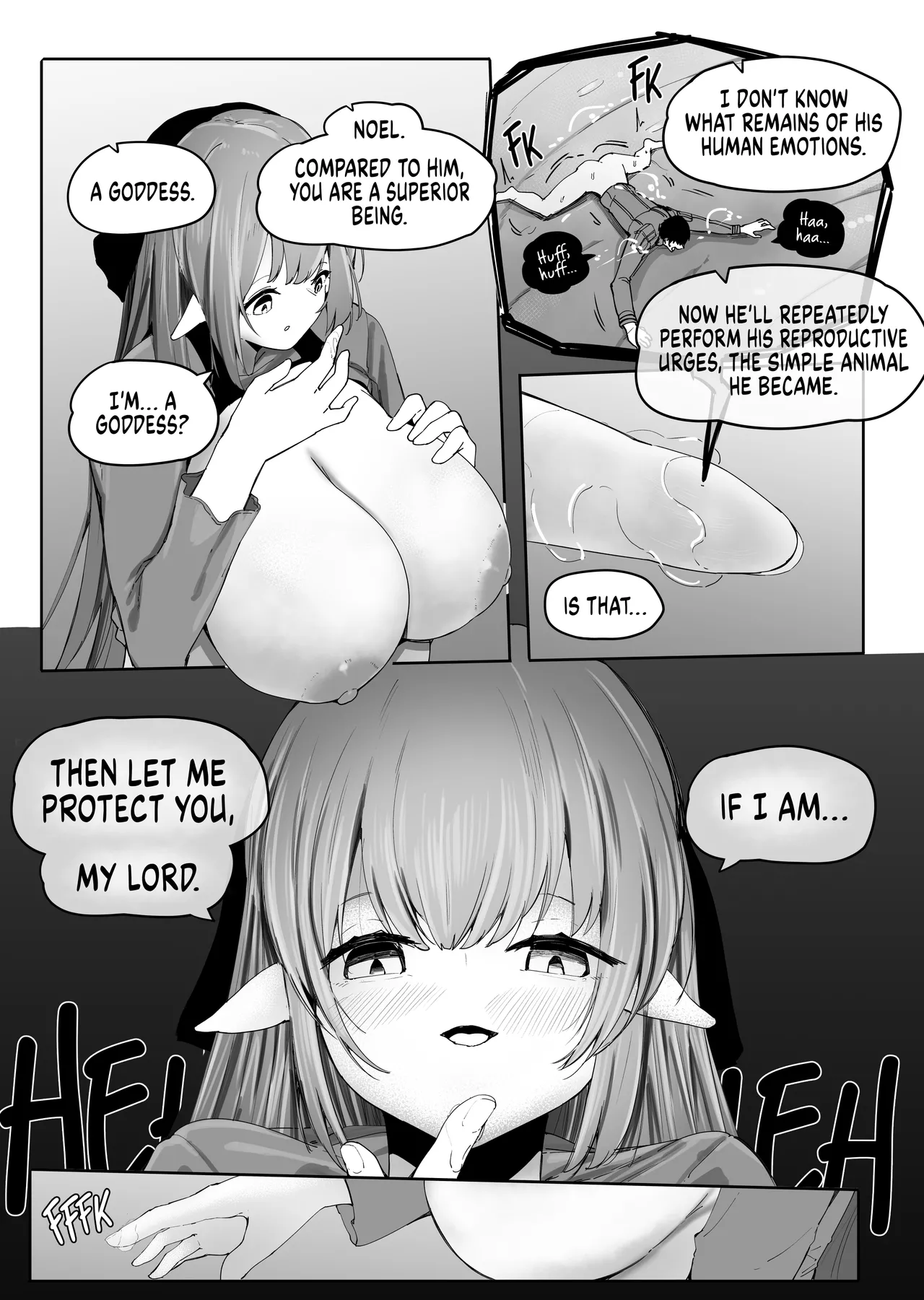 Servant Elves and Shrinking Magic page 47 original parody - elf shrinking hentai manga - read online free