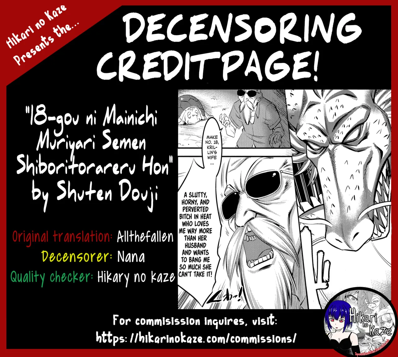 C92) [Kaientai (Shuten Douji)] 18-gou ni Mainichi Muriyari Semen Shiboritorareru Hon | A Book About Getting Your Semen Forcibly Squeezed Out By No. 18 Every Single Day (Dragon Ball Z) [English] [Decensored] [ATF] [Colorized] page 37 featuring master roshi dragon ball z parody - milf big breasts hentai manga - read online free