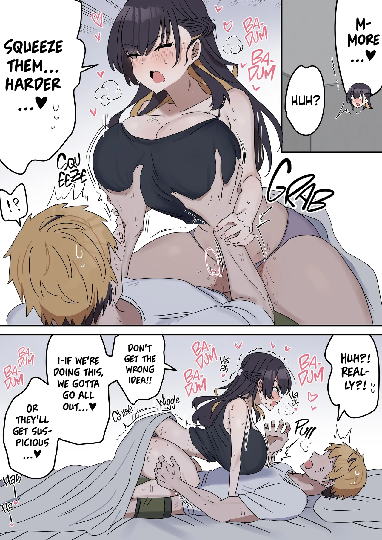 Pseudo Sex S*blings | Giji Sekkusu Kyo〇i page 18 original parody - sweating kissing hentai manga - read online free