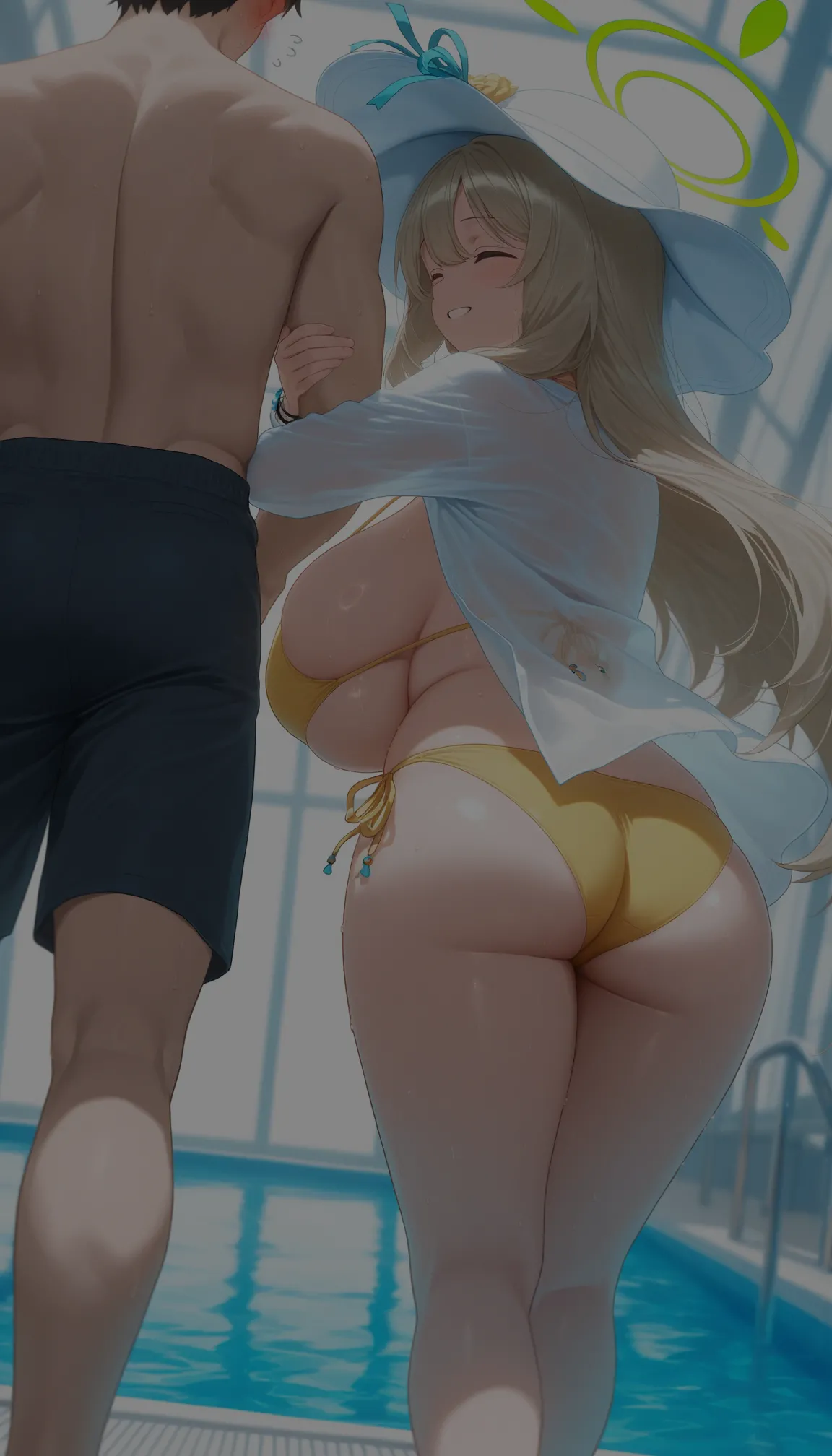 Nonomi - Summer with Sensei // ノノミ - 先生と過ごす夏  [210p] (Patreon) [AI Generated] - Page 16