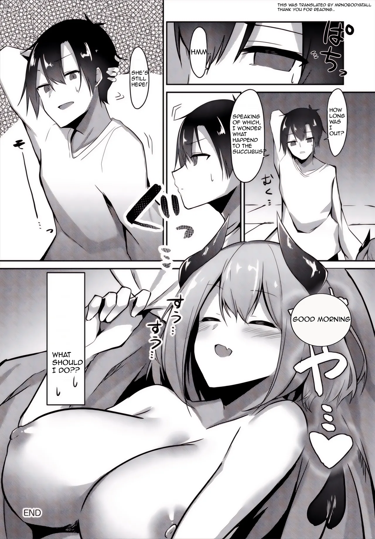 Succubus-chan wa  Tabezakari page 20 - big breasts demon girl hentai manga - read online free