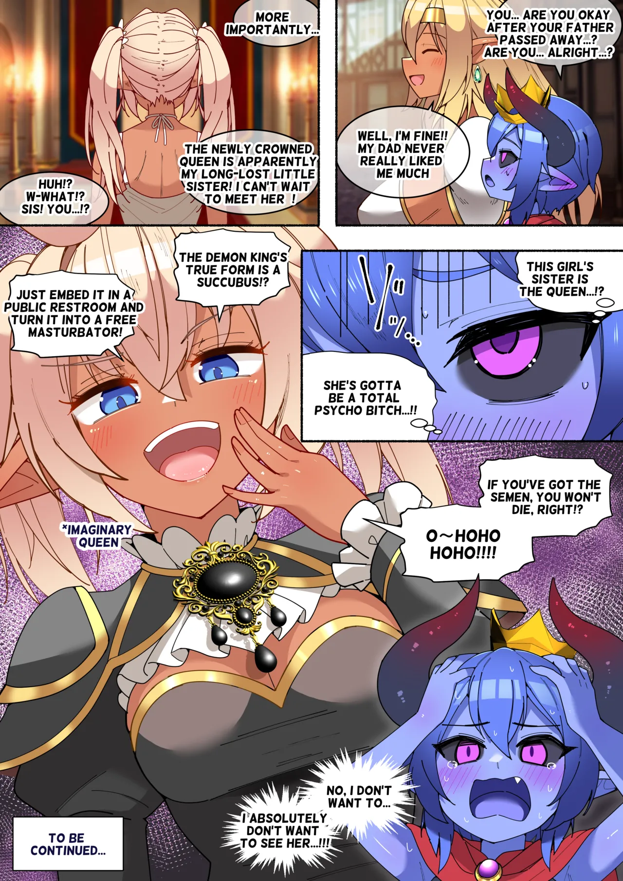 Futanari Dark Elf Yuusha-chan ga Maou ni Gachi Koishite wo Mochikaeri Shichatta Ken page 32 original parody - squirting futanari hentai manga - read online free