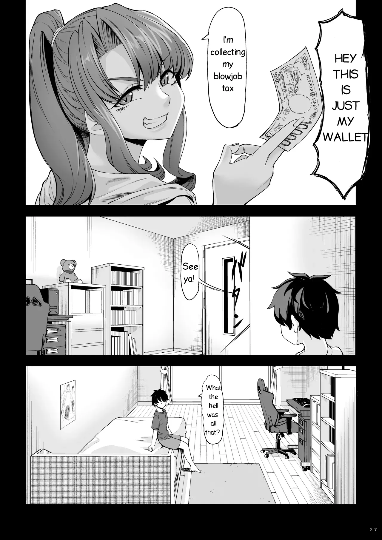 Shinchou 211 cm no Jirai-kei Joshi ni Nerawarete mou Nigerarenai 2 page 26 original parody - kissing big breasts hentai manga - read online free