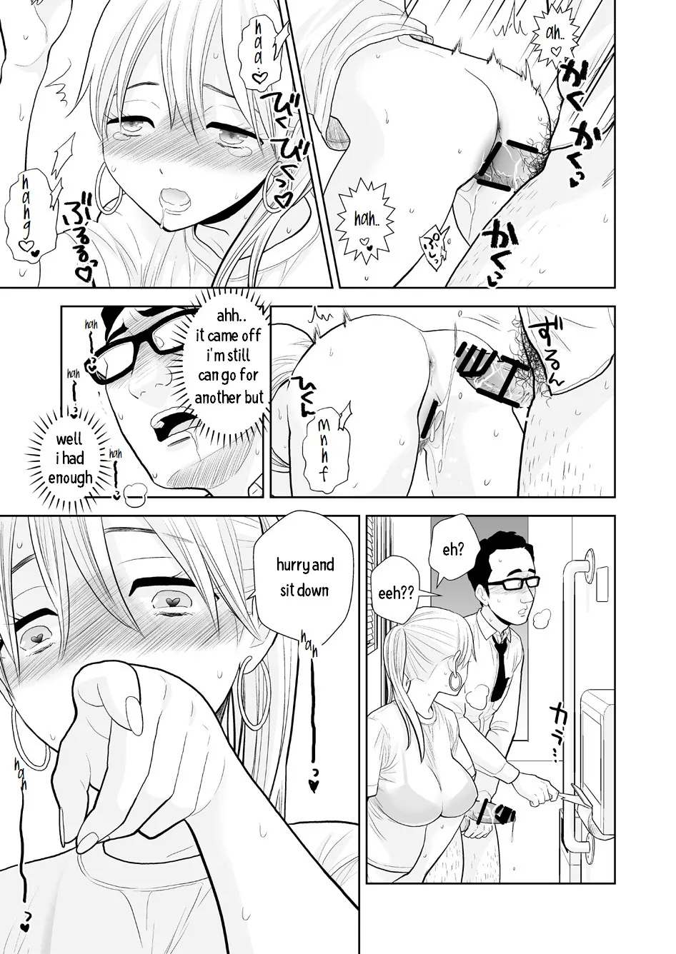 Hami detemasu page 30 original parody - business suit kissing hentai manga - read online free