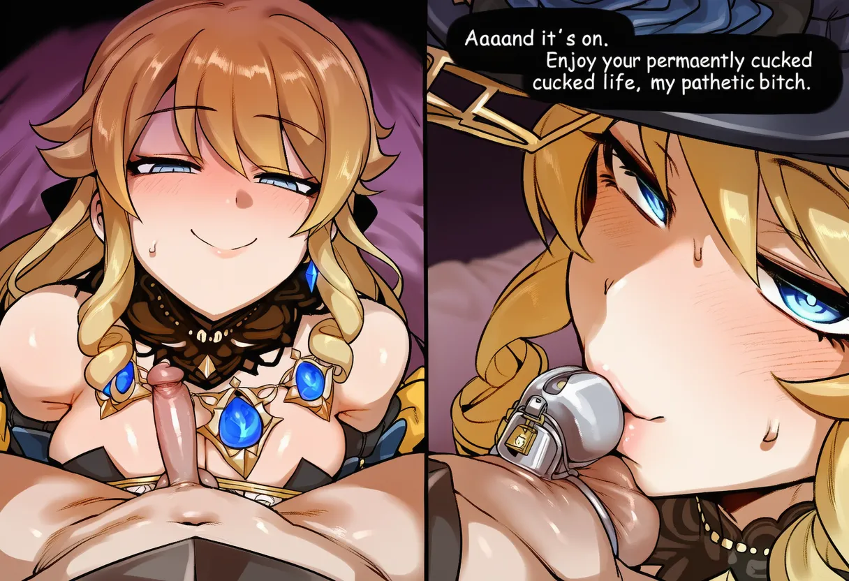 Navia Futa vv55 page 9 featuring navia caspar genshin impact parody - big breasts shemale hentai manga - read online free