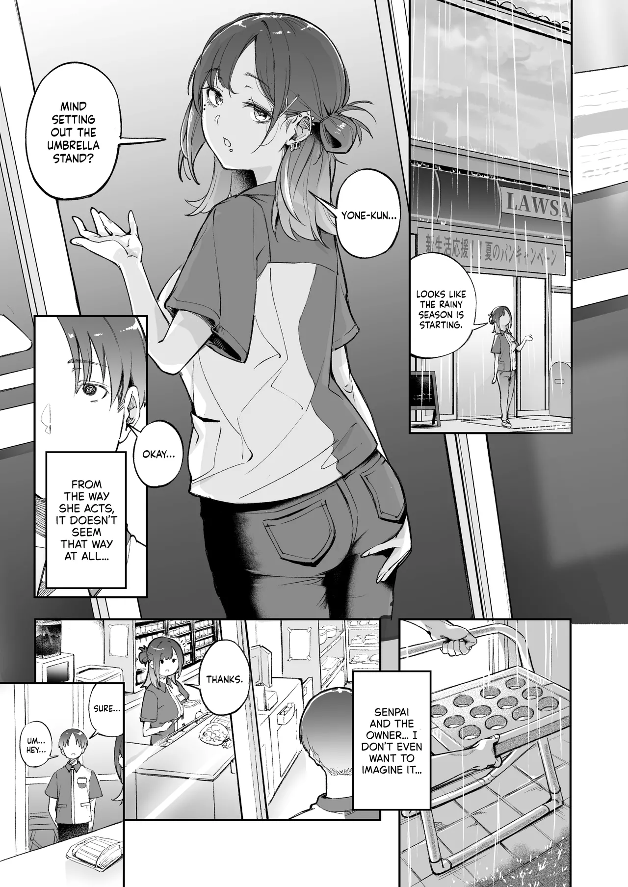 Seishun to Backyard | The Youth and The Backyard page 14 original parody - sweating kissing hentai manga - read online free