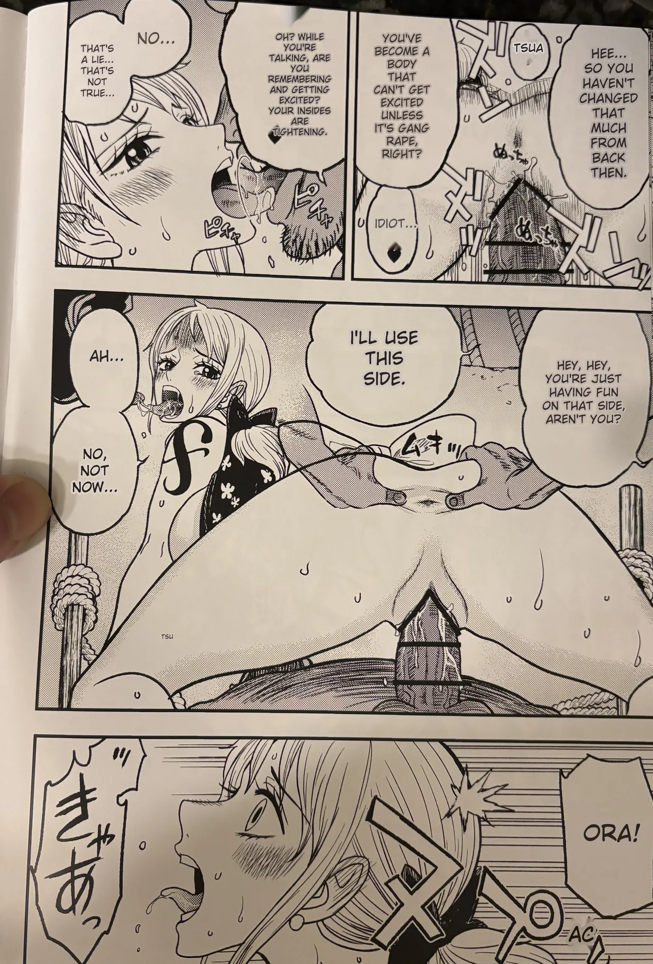 Nami Hole page 19 featuring nami one piece parody - rough translation hentai manga - read online free