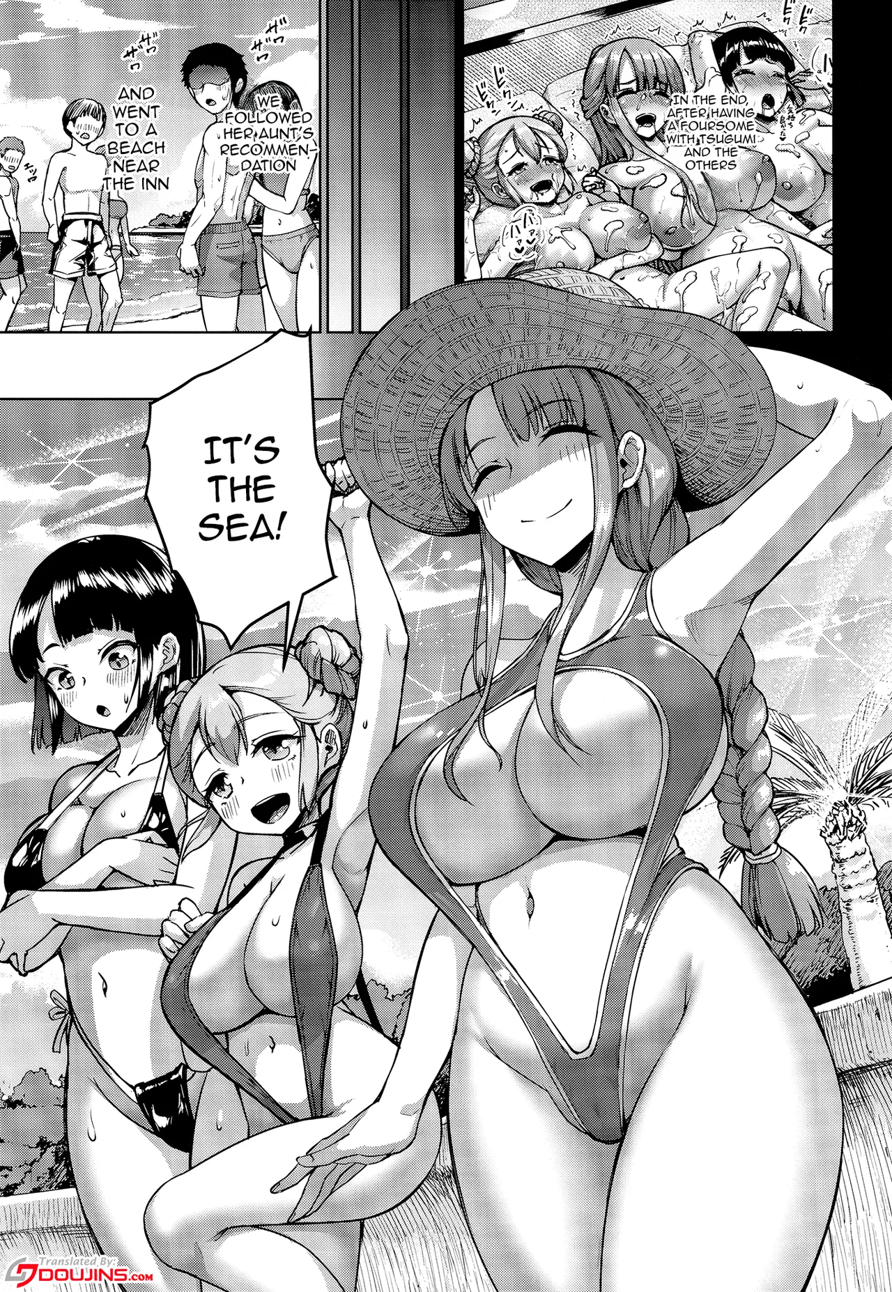 Page 2 of [Zetsubou Shiromuji (Shousan Bouzu)] Kyonyuu no Oyako ni Osewa ni Nattemasu. ~Extra Hen~ / Getting To Fuck Both Big Breasted Mother and Daughter - Extra Edition [English] {Doujins.com}